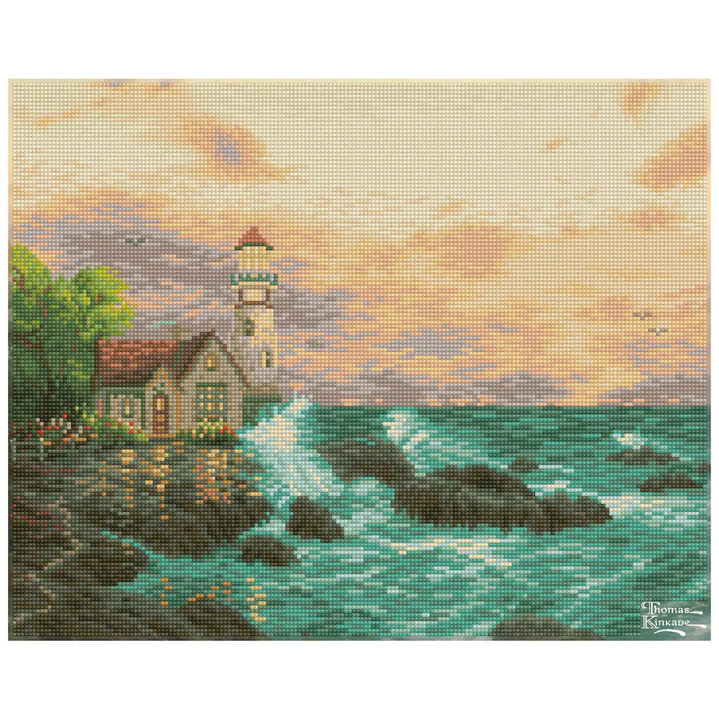 Diamond Dotz Beacon of Hope - Thomas Kinkade